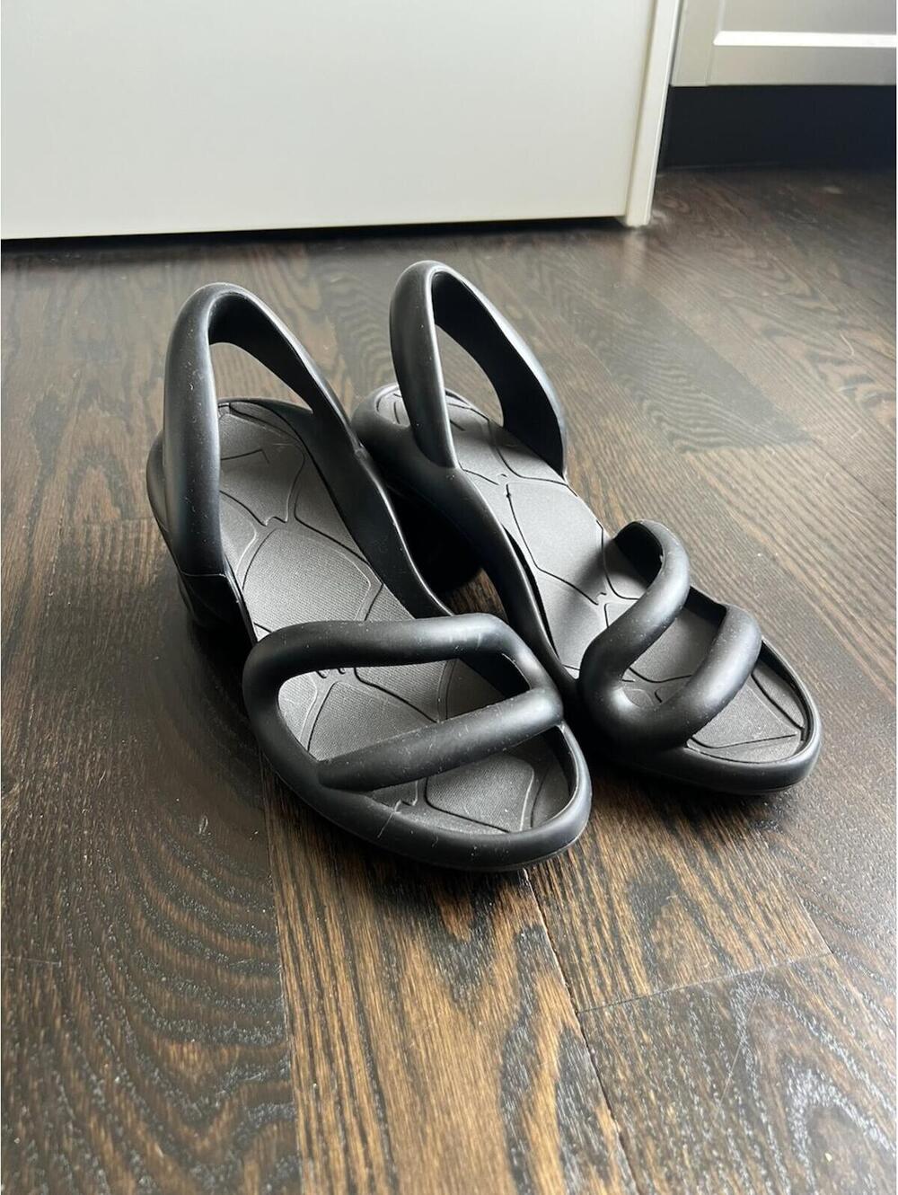 Camper Kobarah Black Sandals NEW Women's EU 36 NEVER WORN MSRP $225 - Picture 2 of 5